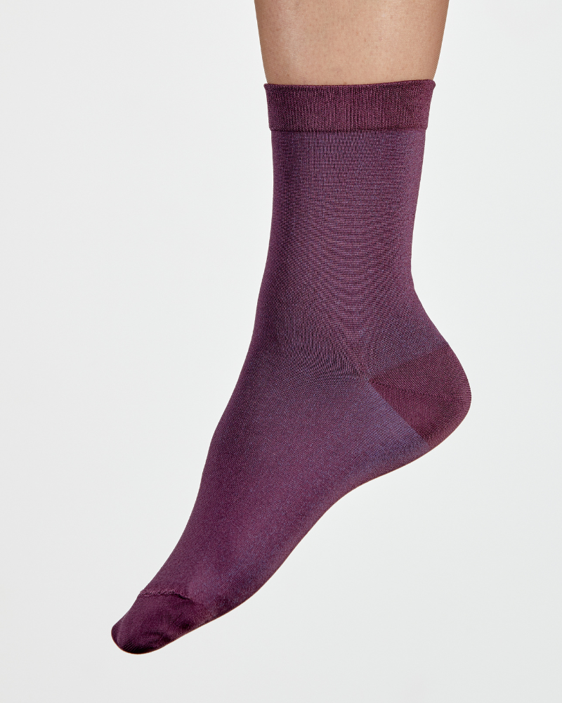 Chaussettes  en fils recyclés Grenade Opalescente