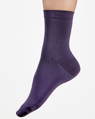 Chaussettes en polyester recyclé Améthyste Cristallisée
