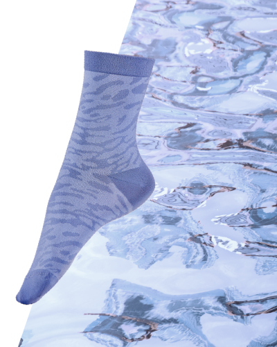 Chaussettes à motif Aquamiroir en fils recyclés