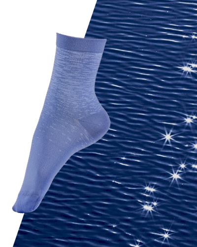 Chaussettes à motif Aquasereine en fils recyclés