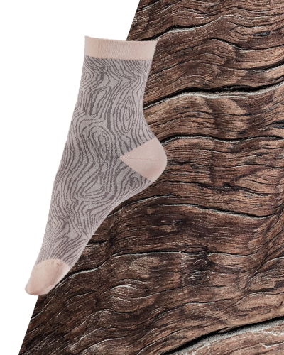 Chaussettes à motif Terramoiré en fils recyclés