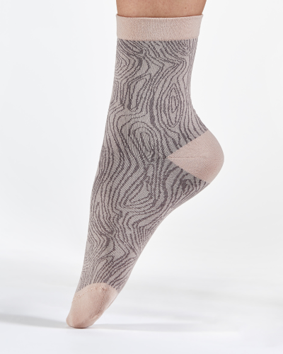 Chaussettes à motif Terramoiré en fils recyclés