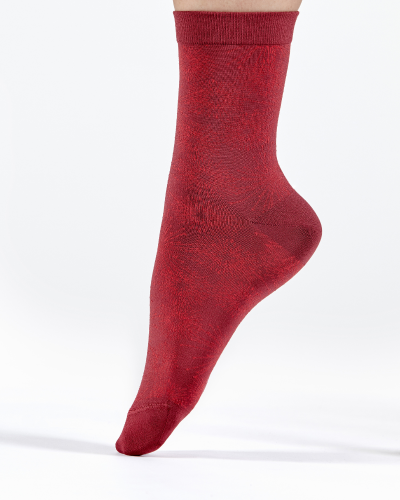 Chaussettes rouges à motif Ignisétincelé