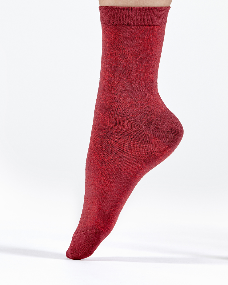 Chaussettes rouges à motif Ignisétincelé