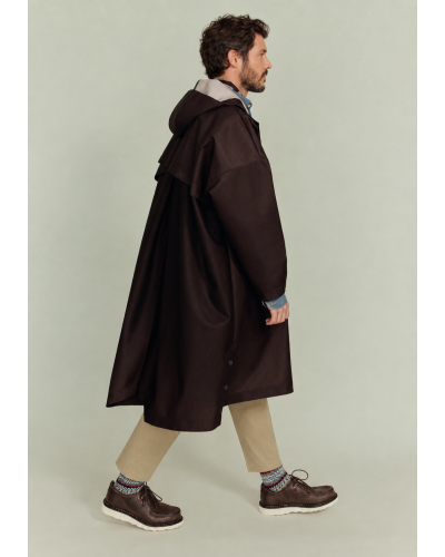 Poncho imperméable coupe-vent Ecorce